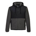 Black-Grey - Front - Portwest Mens KX3 Borg Fleece Jacket