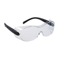 Clear - Front - Portwest Unisex Adult Safety Glasses