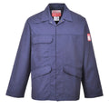 Navy - Front - Portwest Mens FR35 Bizflame Pro Jacket