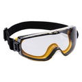 Clear - Front - Portwest Impervious Safety Goggles