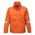 Orange - Front - Portwest Mens FR68 Bizflame Ultra Jacket