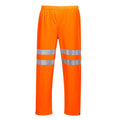Orange - Front - Portwest Mens Hi-Vis Sealtex Ultra Rain Trousers