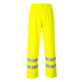 Yellow - Front - Portwest Mens Sealtex Flame Hi-Vis Trousers