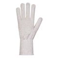 Grey - Back - Portwest Unisex Adult AHR Lined Food Industry Glove