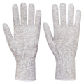 Grey - Front - Portwest Unisex Adult AHR Lined Food Industry Glove