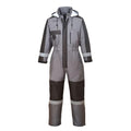 Grey - Front - Portwest Unisex Adult Winter Overalls