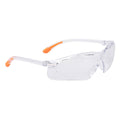 Clear - Front - Portwest Unisex Adult Fossa Safety Glasses