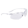 Clear - Front - Portwest Unisex Adult Lite Safety Glasses