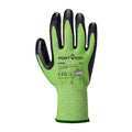Green-Black - Back - Portwest Unisex Adult A645 Nitrile Foam Safety Gloves