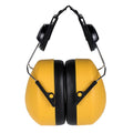 Yellow - Front - Portwest PW42 Clip-On Ear Defenders