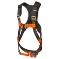 Black-Orange - Front - Portwest Ultra 2 Point Safety Harness