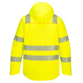 Yellow-Black - Back - Portwest Mens DX4 Hi-Vis Winter Jacket