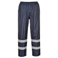 Navy - Front - Portwest Mens Classic Iona Rain Trousers