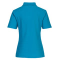 Aqua - Back - Portwest Womens-Ladies Naples Polo Shirt
