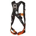 Black-Orange - Back - Portwest FP71 1 Point Safety Harness