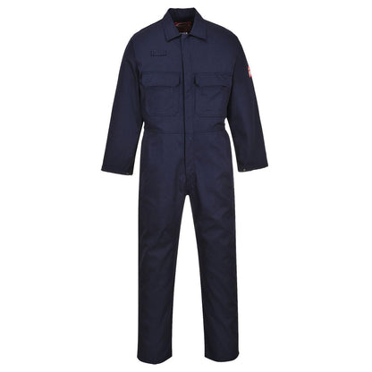 Navy - Front - Portwest Unisex Adult Bizweld Fire Resistant Overalls
