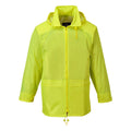 Yellow - Front - Portwest Mens Classic Raincoat