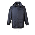 Navy - Front - Portwest Mens Classic Raincoat