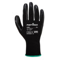 Black - Back - Portwest Unisex Adult A320 Dexti Grip Gloves