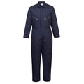 Navy - Front - Portwest Unisex Adult Orkney Lined Overalls