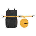 Yellow-Black - Front - Portwest Temporary Lifeline Safety Harness