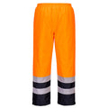 Orange-Navy - Back - Portwest Mens Hi-Vis Safety Trousers
