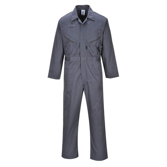 Graphite Grey - Front - Portwest Unisex Adult Liverpool Overalls