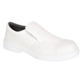 White - Front - Portwest Unisex Adult Slip-on Occupational Shoes