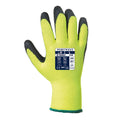 Black - Back - Portwest Unisex Adult A140 Thermal Latex Grip Gloves