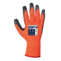 Orange-Black - Back - Portwest Unisex Adult A140 Thermal Latex Grip Gloves