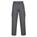 Grey - Front - Portwest Mens Combat Trousers