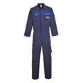 Navy - Front - Portwest Unisex Adult Texo Contrast Overalls