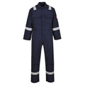 Navy - Front - Portwest Unisex Adult Iona Bizweld Fire Resistant Overalls