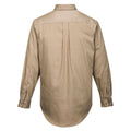 Khaki - Back - Portwest Mens Bizflame Shirt