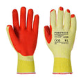 Yellow-Orange - Front - Portwest Unisex Adult A135 Grip Gloves