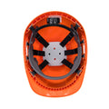 Orange - Back - Portwest Forestry Safety Helmet