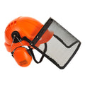 Orange - Front - Portwest Forestry Safety Helmet