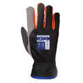 Black-Orange - Back - Portwest Unisex Adult A280 Winter Gloves