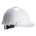 White - Front - Portwest Unisex Adult Expertbase Safety Helmet