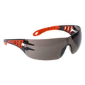 Smoke - Front - Portwest Tech Look Safety Glasses