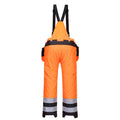 Orange-Black - Back - Portwest Mens PW3 Hi-Vis Work Trousers