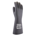 Black - Back - Portwest Unisex Adult A820 Neoprene Chemical Gauntlet