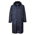 Navy - Front - Portwest Mens Classic Raincoat