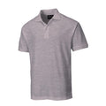 Heather Grey - Front - Portwest Mens Naples Polo Shirt