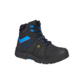 Black-Blue - Front - Portwest Unisex Adult Protector Leather Compositelite Safety Boots