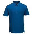 Persian Blue - Front - Portwest Mens WX3 Polo Shirt