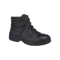 Black - Front - Portwest Unisex Adult Steelite Protector Plus Leather Safety Boots