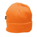 Orange - Front - Portwest Unisex Adult Knitted Beanie