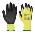 Yellow-Black - Front - Portwest Unisex Adult A625 Vis Tex Cut Resistant Gloves