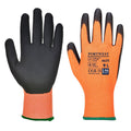 Orange-Black - Front - Portwest Unisex Adult A625 Vis Tex Cut Resistant Gloves